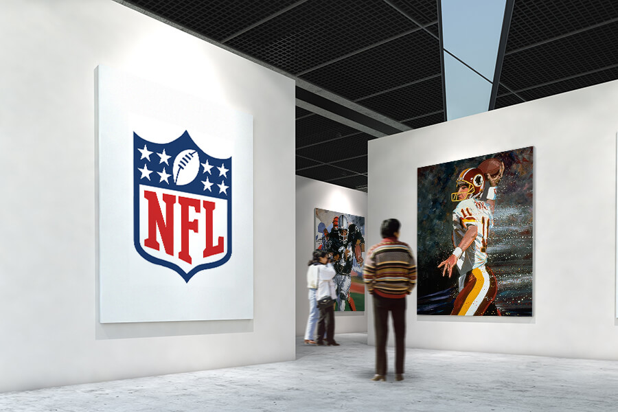 Officially Licensed NFL Art