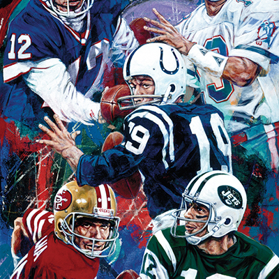 NFL Art of the Pennsylvania Passers