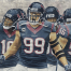 NFL Painting of the Houston Texans