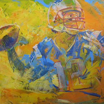 NFL Painting of Tom Brady